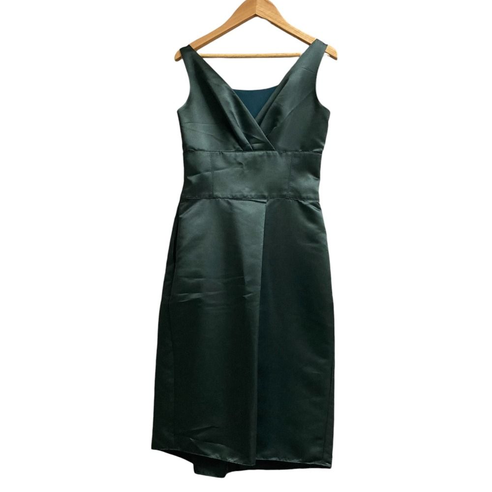 美品　ARMANI COLLEZIONI ノースリーブワンピース サイズ2 洗える・L-size】CINDY / クルーネックノースリーブワンピース