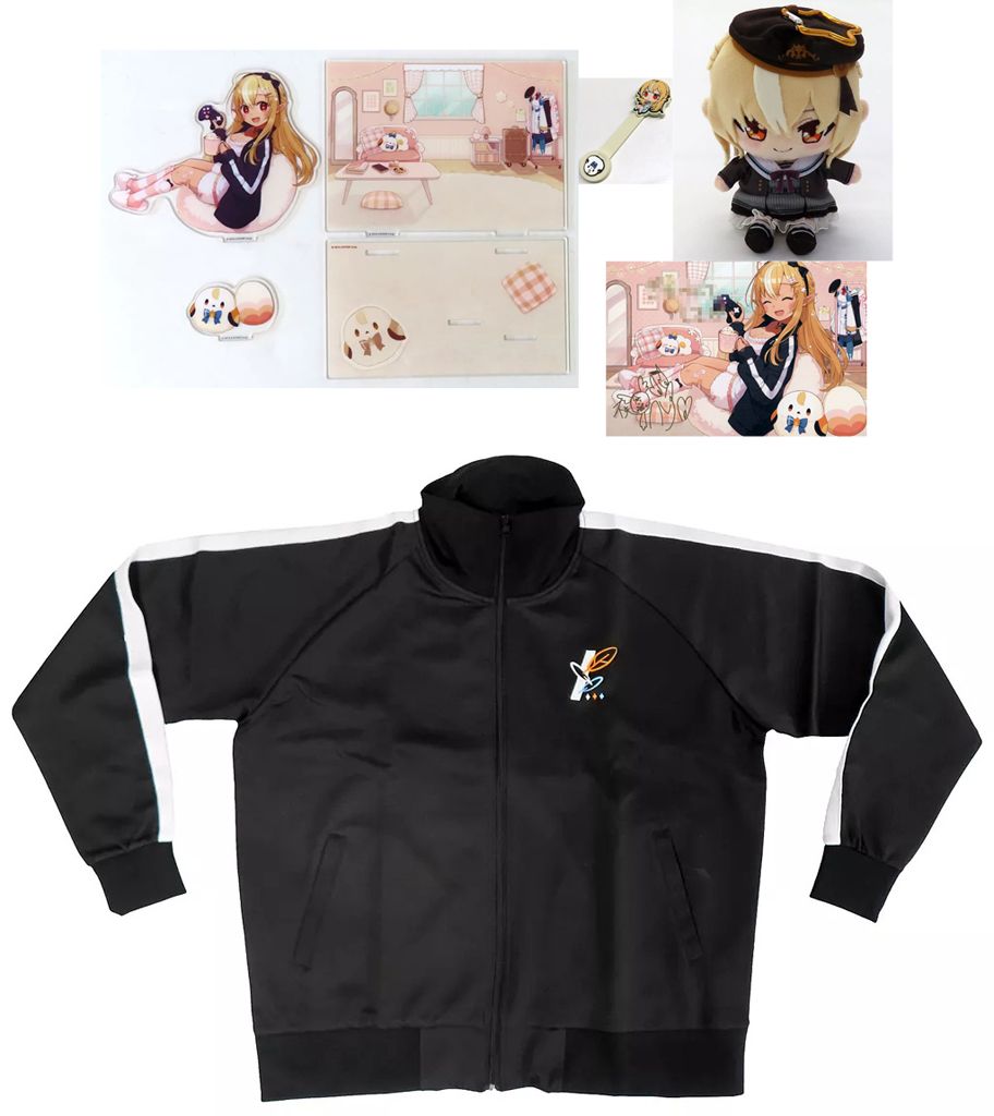 雑貨 不知火フ 誕生日記念フルセット 数量 ver. 直筆メッセージ＆箔押し複製サイン入りポストカード付き バーチャルYouTuber ホロライブ 不知火フ 誕生日記念2025