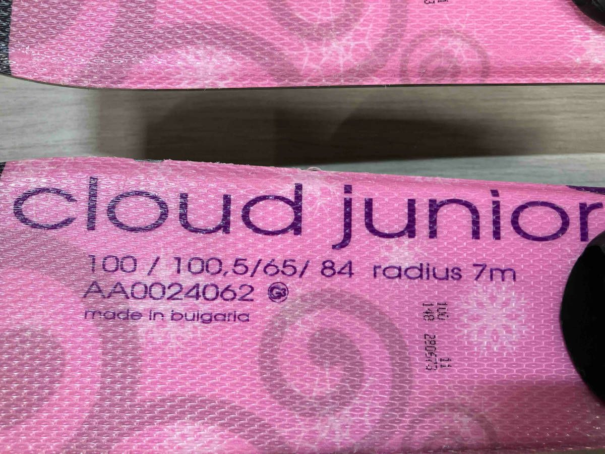 ATOMIC 100cm ジュニアスキー板 cloud junior アトミック