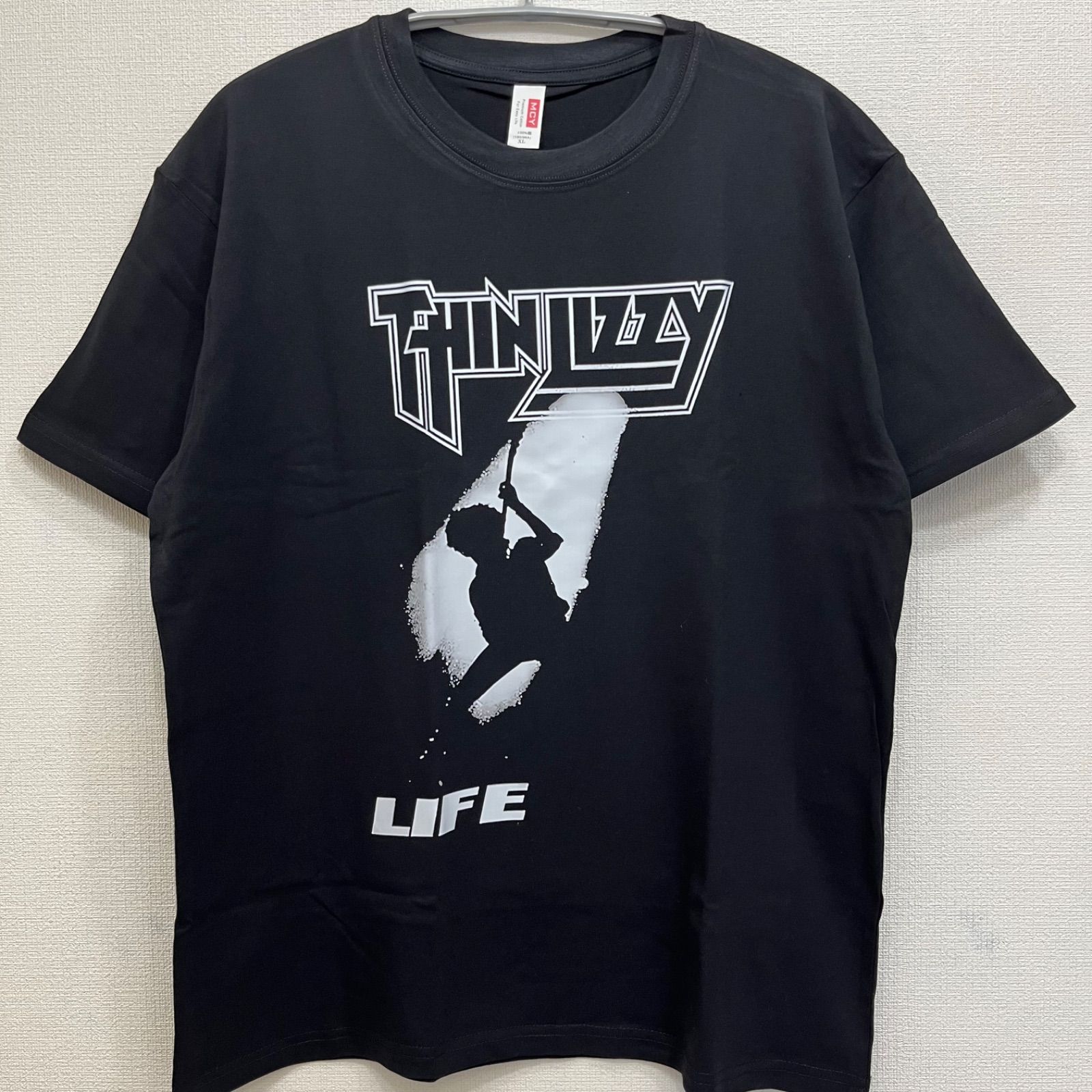 新品 Thin Lizzy シンリジィ バンドTシャツ メンズ Lサイズ XLサイズ 
