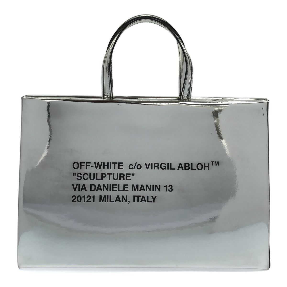 ◇中古品◇Off-White オフホワイト SCULPTURE 2way トートバッグ 