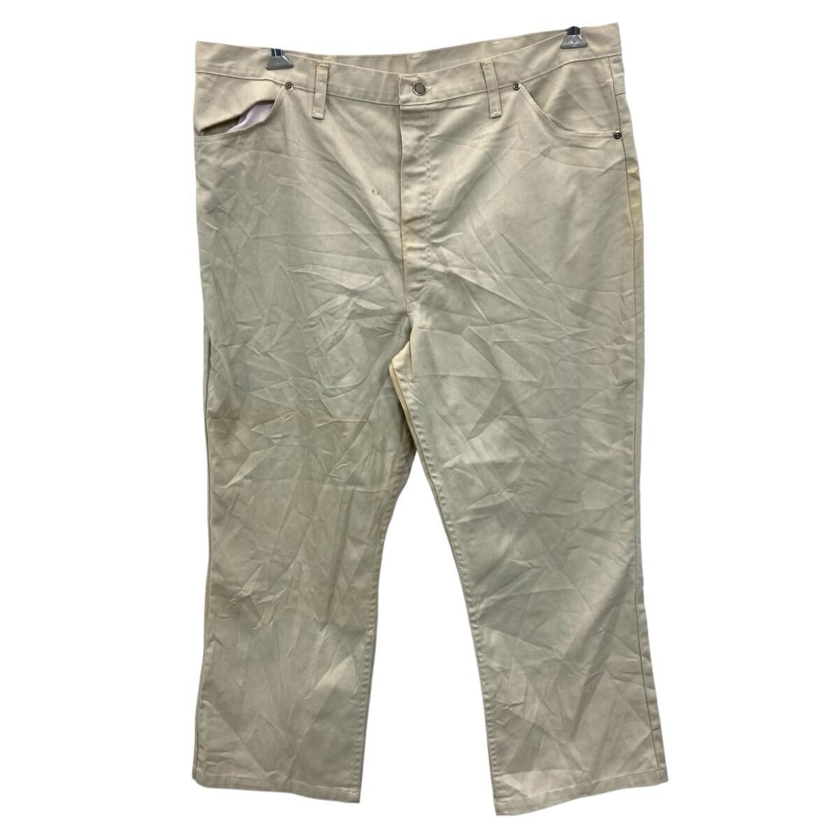 チノパン W42 made in USA Dickies USA Made 90s Beige Chino Work Pants Talon W42 L30