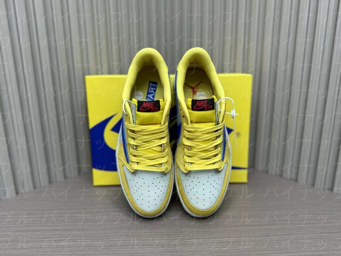 ナイキ エアジョーダン1NIKE Travis Scott x Jordan Air Jordan 1 Low OG "Canary Yellow"