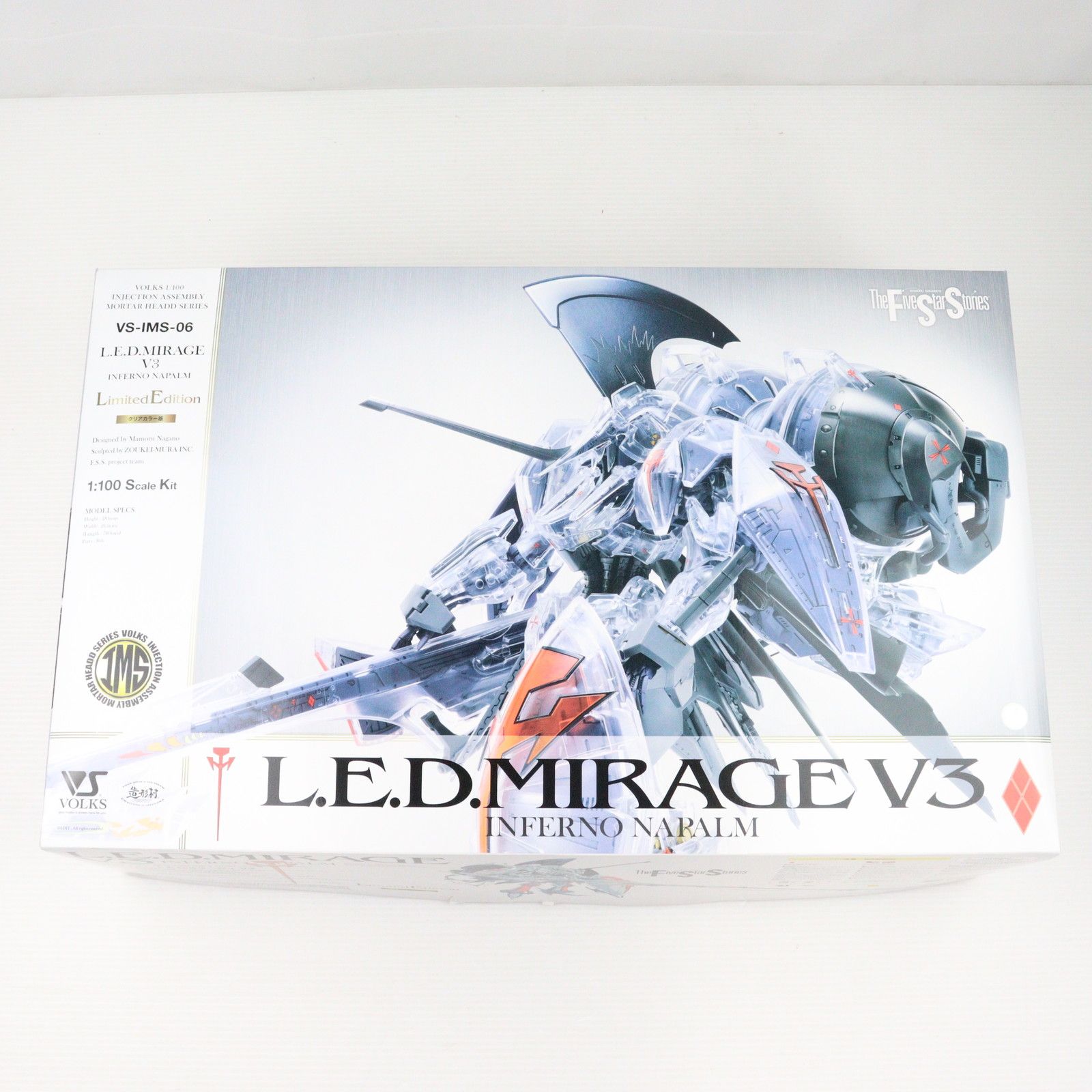 1/100 L.E.D.ミラージュ V3 インジェクション アッセンブリー ふるいちオンライン - ホビー/ホビー その他/1/100 L.E.D.