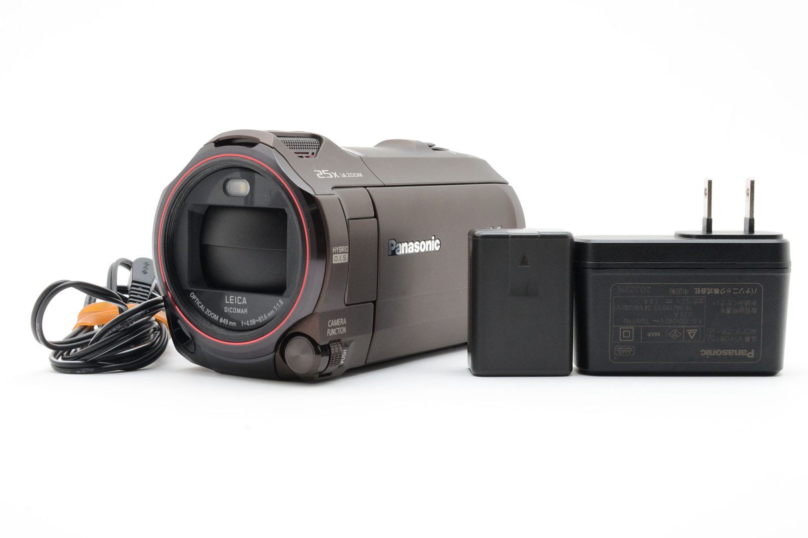 Panasonic パナソニック HC-VX992MS ブラウン ビデオカメラ 2435650A