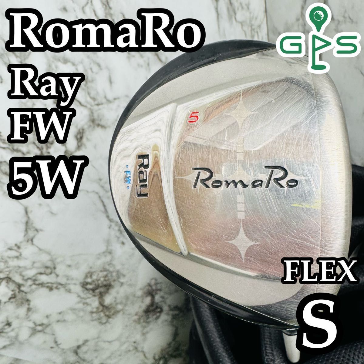 【良品】ロマロ Ray FW 5W フェアウェイウッド 18° メンズ S 良品】ロマロ Ray FW 5W フェアウェイウッド 18° メンズ S