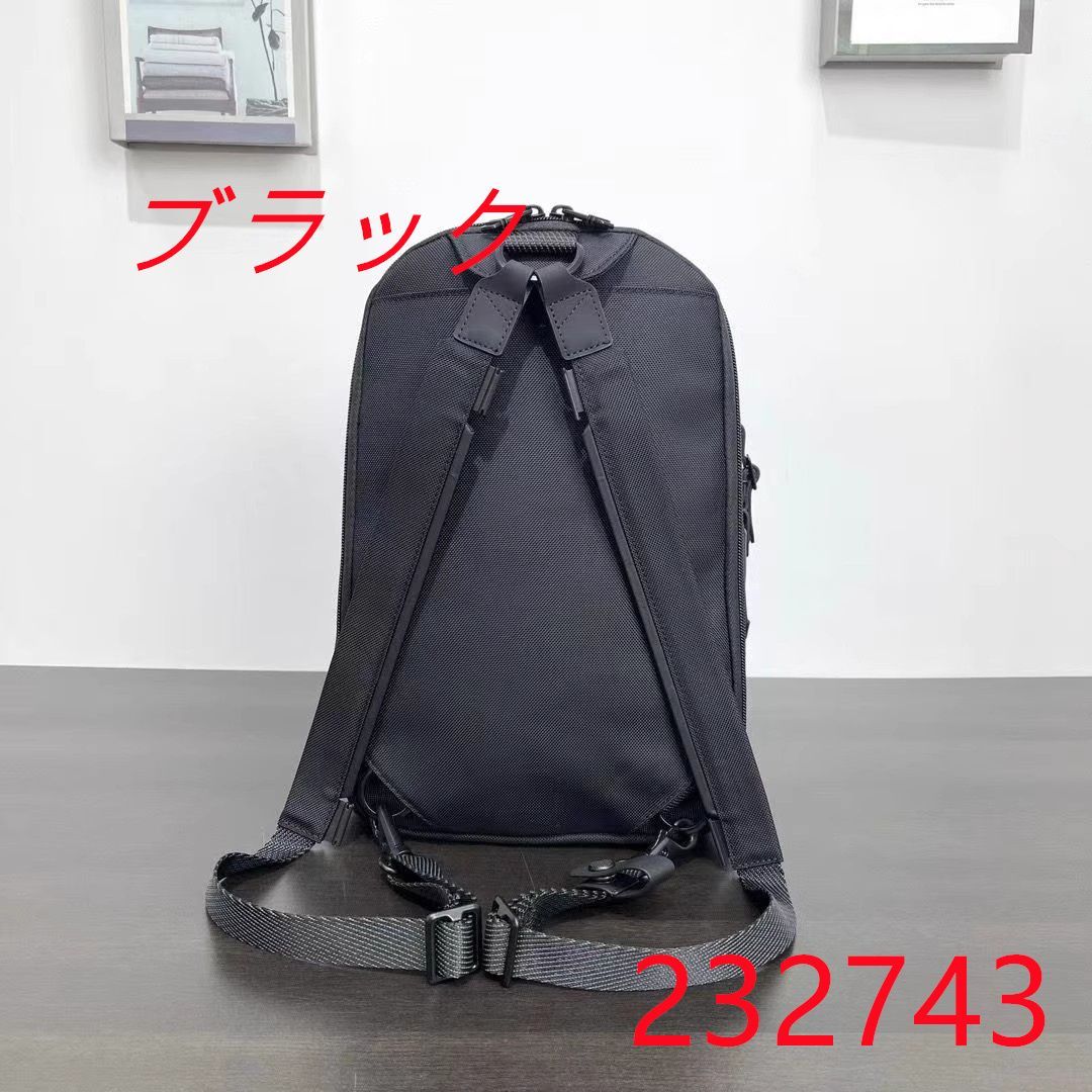 新品 TUMI 232743トゥミ ナイト スリング ボディバッグ ブラック ...