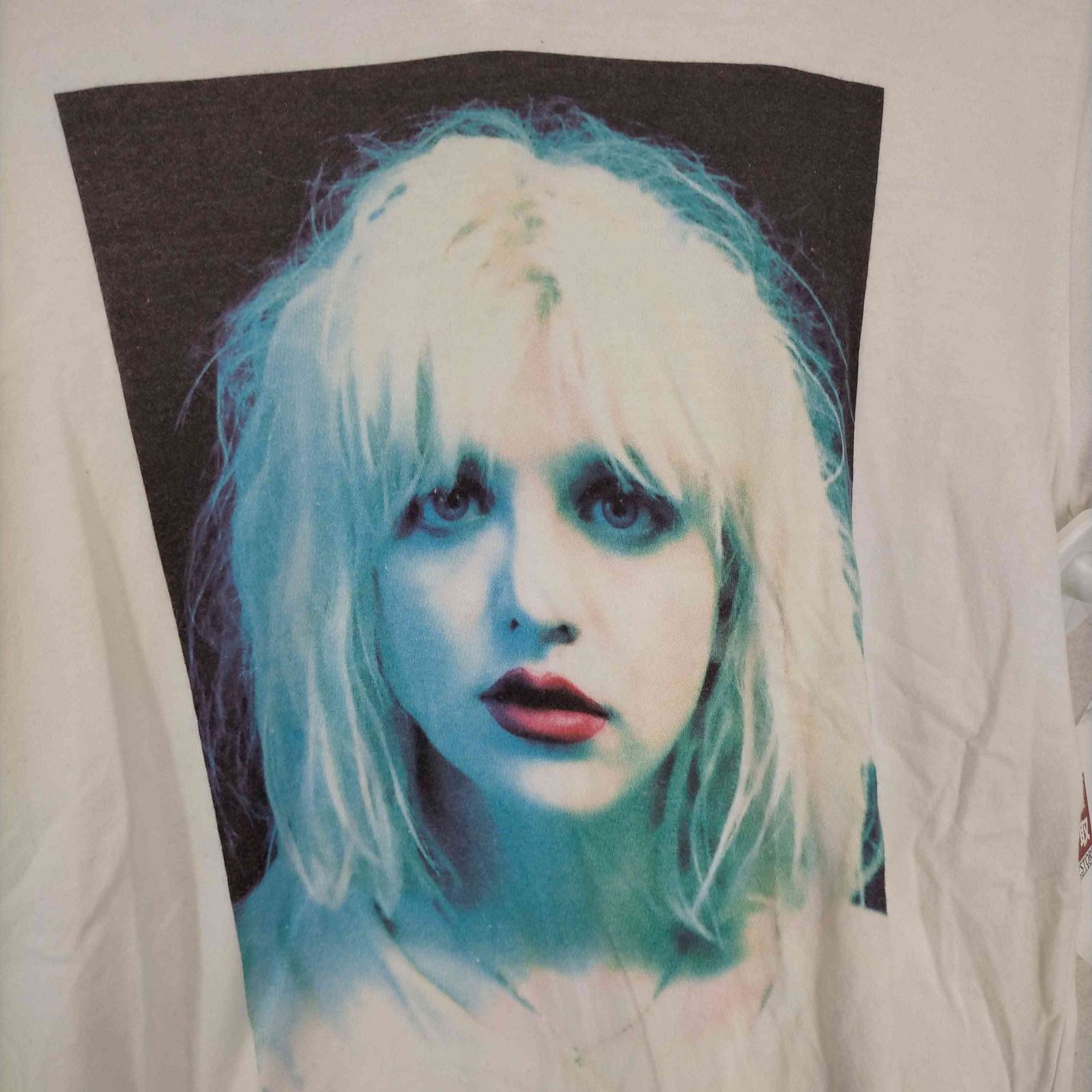 美品☆HYSTERIC GLAMOUR コートニーラブ パーカー フーディ 総柄 美品L】HYSTERIC GLAMOUR パーカー コートニー プリント 古着
