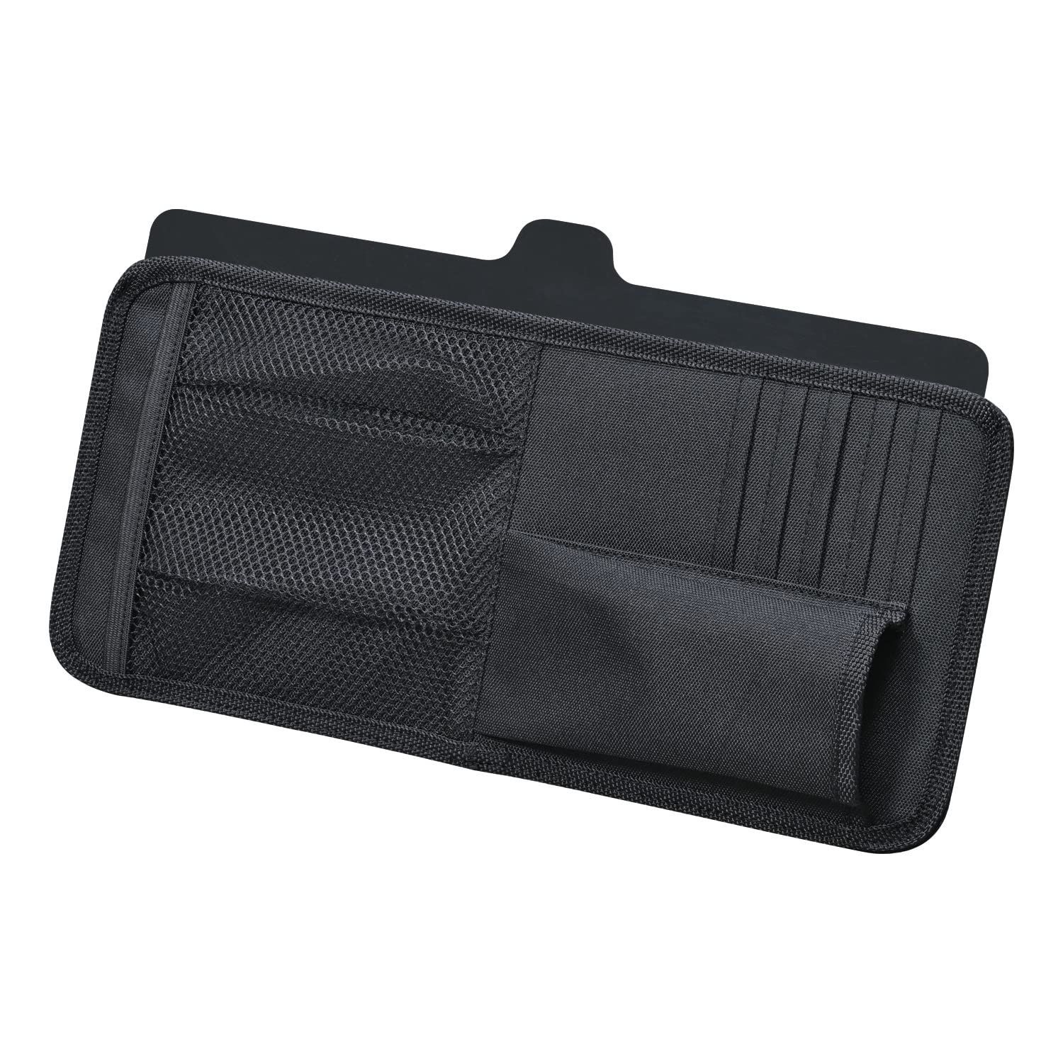 売切注意 お急ぎ下さい 日差しカット 日除け 延長バイザー WA115 スライドバイザー サンバイザーポケット マスク カード 車内用品 小物など収納 セイワ SEIWA カー用品