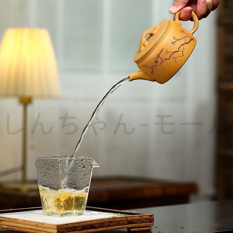 茶壷 急須 紫砂壺 ティーポット 常滑焼 紫砂茶器 唐物紫泥急須