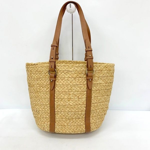 【美品✨️】HELEN KAMINSKI かごバッグ トートバッグ ブラウン HELEN KAMINSKI カゴバッグ バスケット トートバッグ インナー