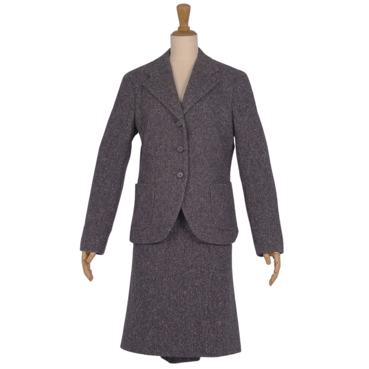 マックスマーラ Max Mara セットアップ スカートスーツ ウール シ