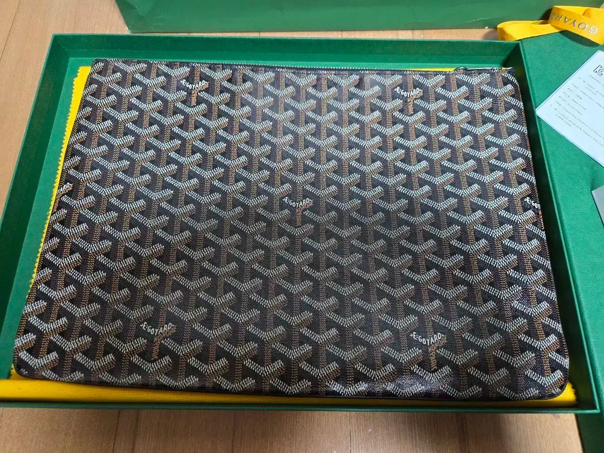 Goyard ゴヤール セナクラッチ mgm ブラック