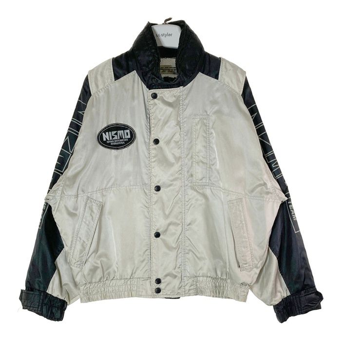 NISMO ニスモ 旧ロゴ ブルゾン シルバー sizeM