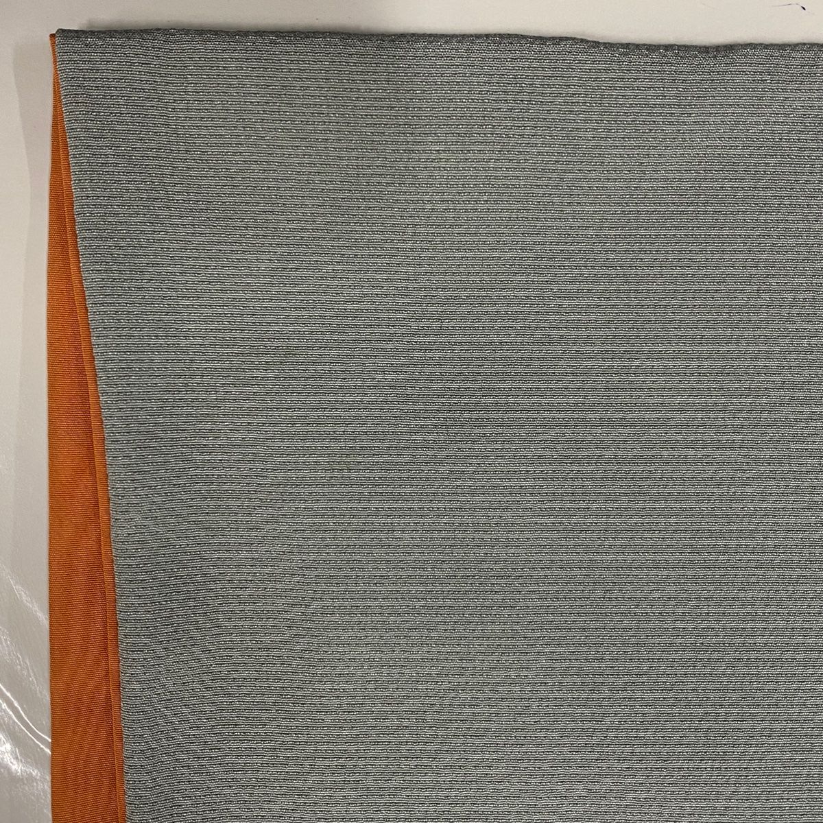 着物　つけさげ　金彩　ぼかし　花　つばめ　袷　灰色　グレー　正絹　秀品 訪問着 身丈160cm 裄丈63.5cm S 袷 辻が花柄 金彩 ぼかし 青灰色