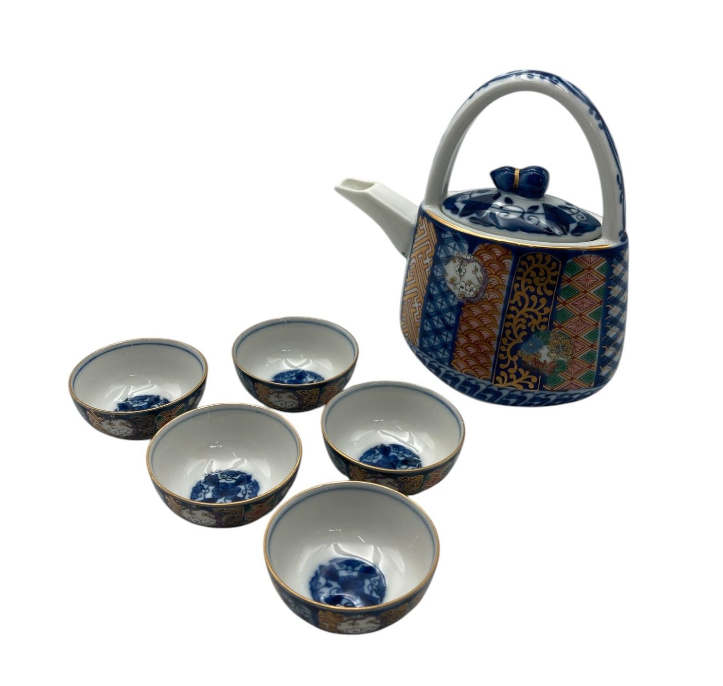 九谷焼 龍峰窯 古九谷手水会文酒器揃 人気 商品 通販