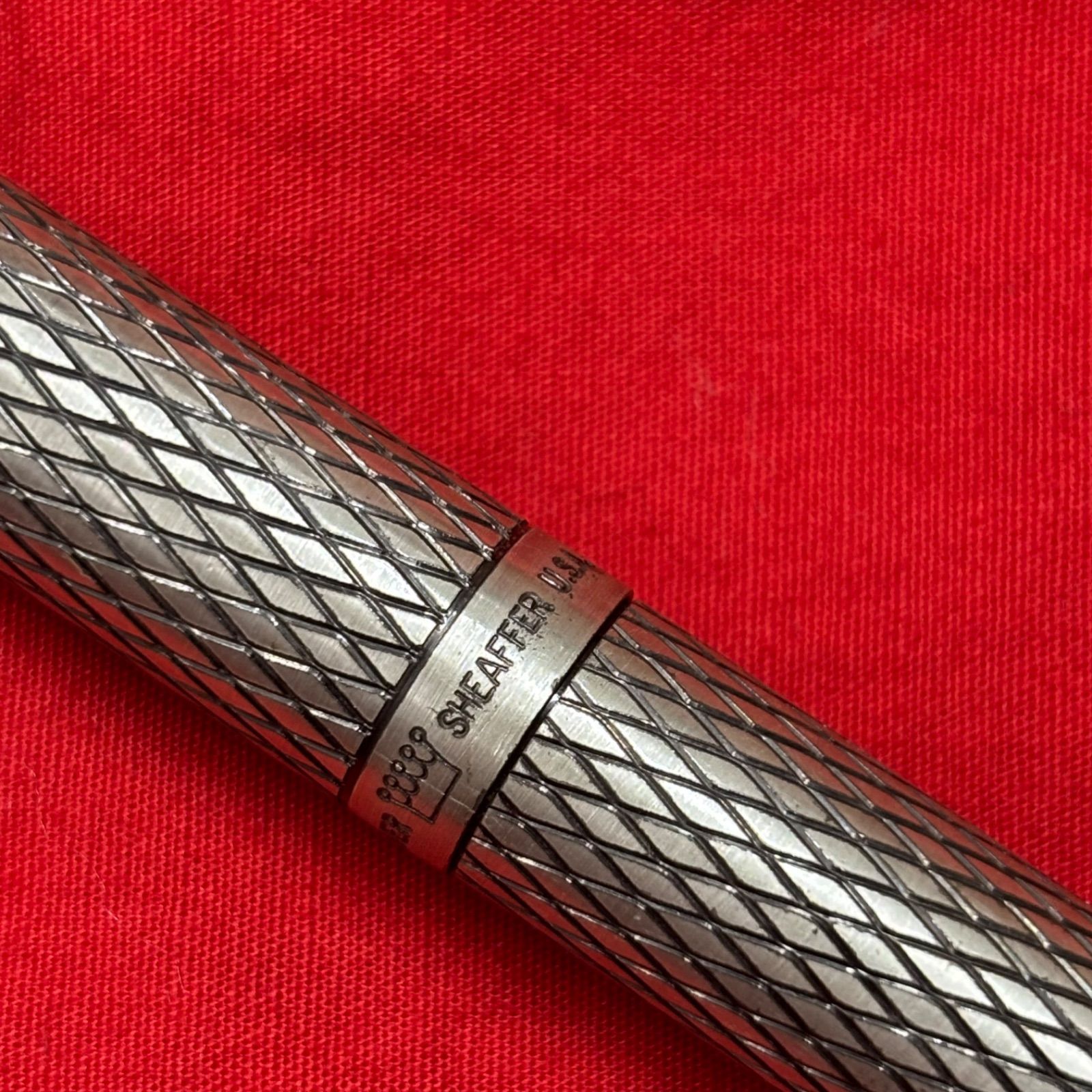 SHEAFFER シェーファー 万年筆 STERLING SILVER スターリング シルバー