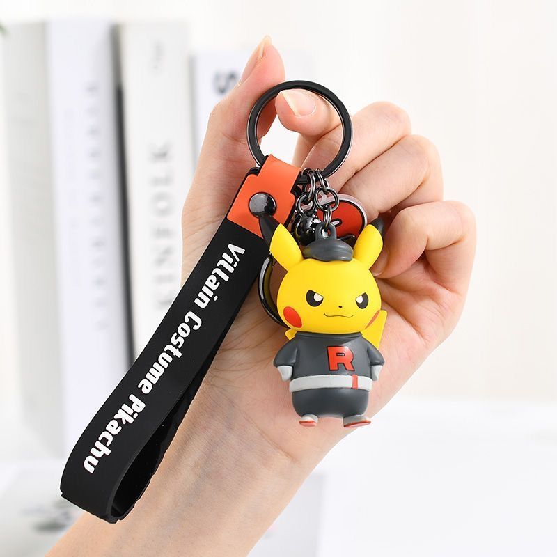 ポケモン 団員ごっこピカチュウ ぬいぐるみ キーホルダー ポケモン団員ごっこピカチュウ キーホルダー 全7種（中国正規版