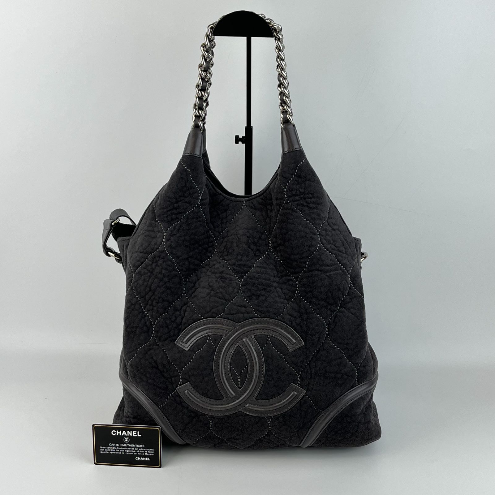 CHANEL シャネル ココマーク マトラッセ トートバッグ