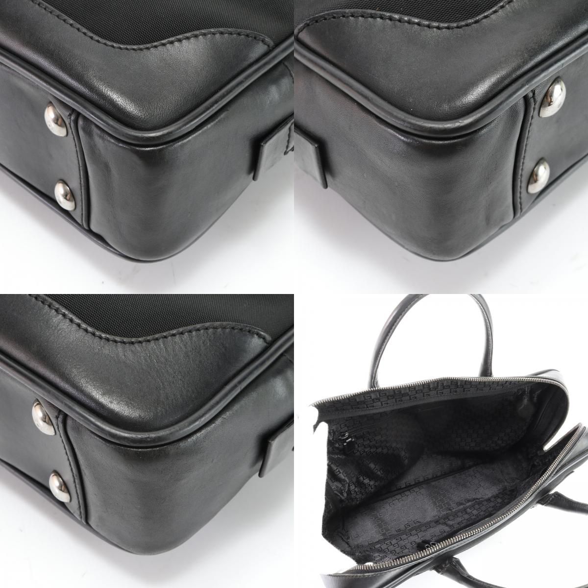 美品 グッチ 101666 212792 レザー ビジネス バッグ 書類鞄