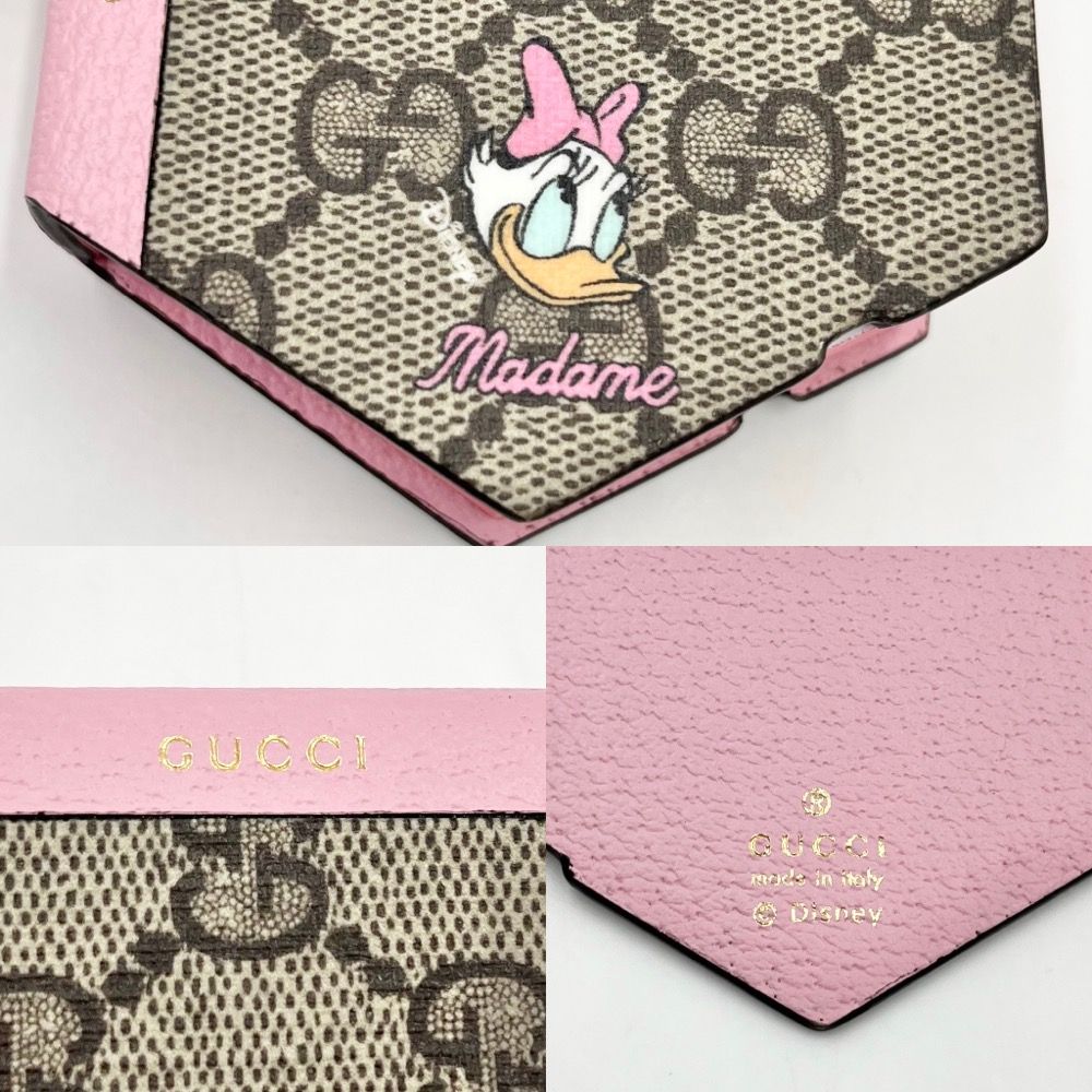 グッチ 文具 レディース DISNEY X GUCCI デイジーダック メモノート ディズニー コラボ メモ帳 GUCCI 661733 ブラウン 茶  ピンク 定番 美品【中古品】 - メルカリ