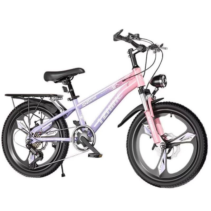 ESLUVE 子供自転車 18インチ シマノ製 18段変速 子供用 子ども キッズ ジュニア 児童 自転車 超軽量 自転車 男の子 女の子 通学 かわいい 入学祝い