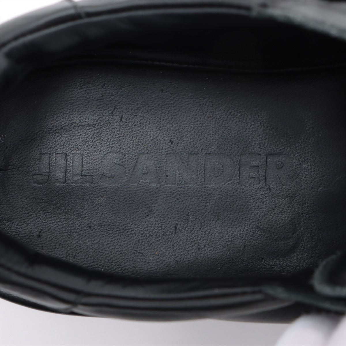 美品 JIL SANDER ジルサンダー レディース ベルクロ レザー スニーカー 