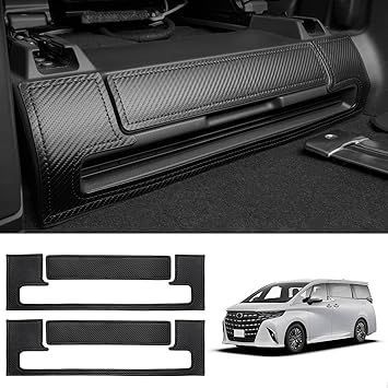 GIMUYA トヨタ 新型 アルファード 40系 キックガード 後部座席 ヴェルファイア フットサイド プロテクター ALPHARD VELLFIRE 40系 AGH4#W AAHH4#W TAHA4#W 2023年6月～ 専用 キズ・汚れ
