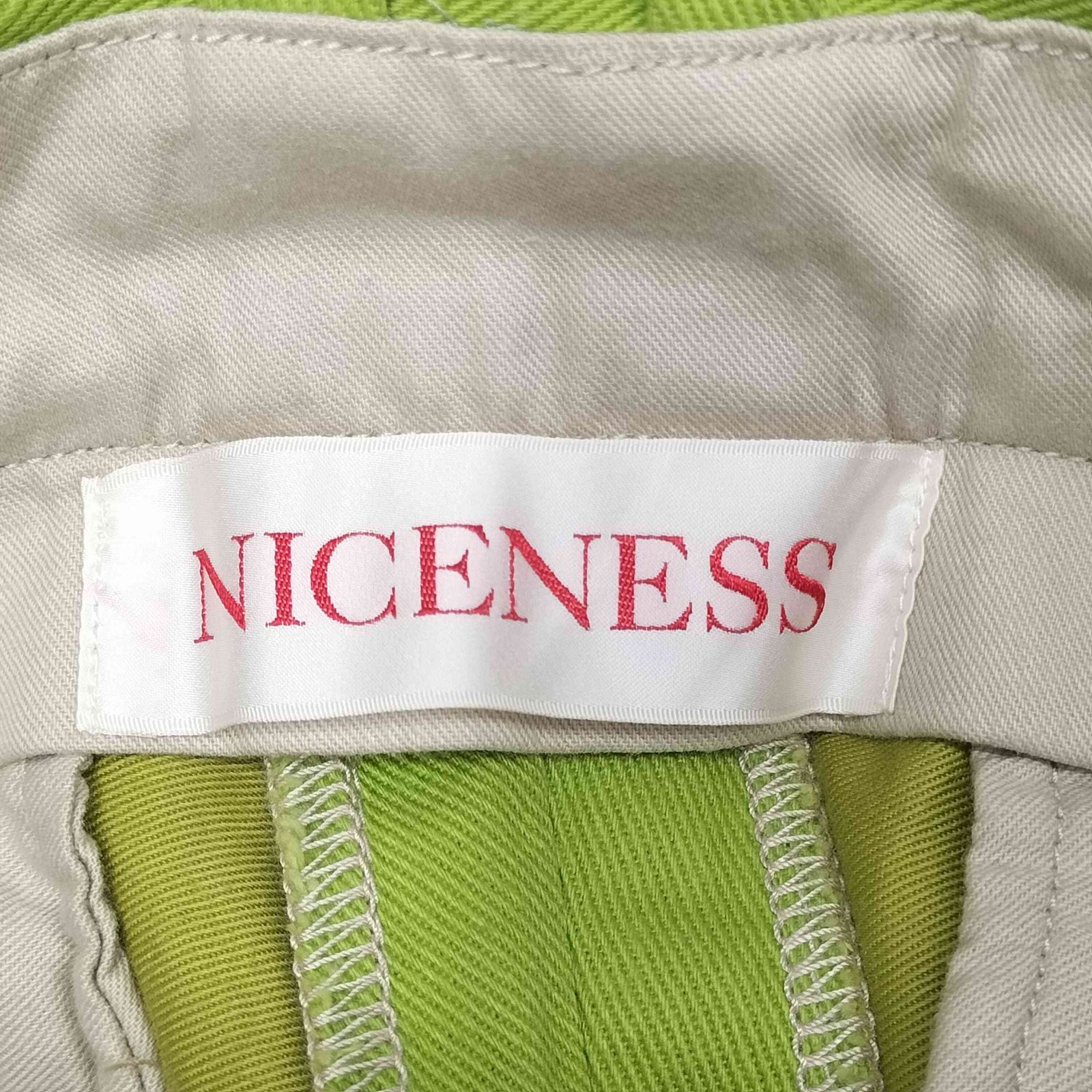 ナイスネス NICENESS SHORTER - カラードスラックス メンズ JPN：S