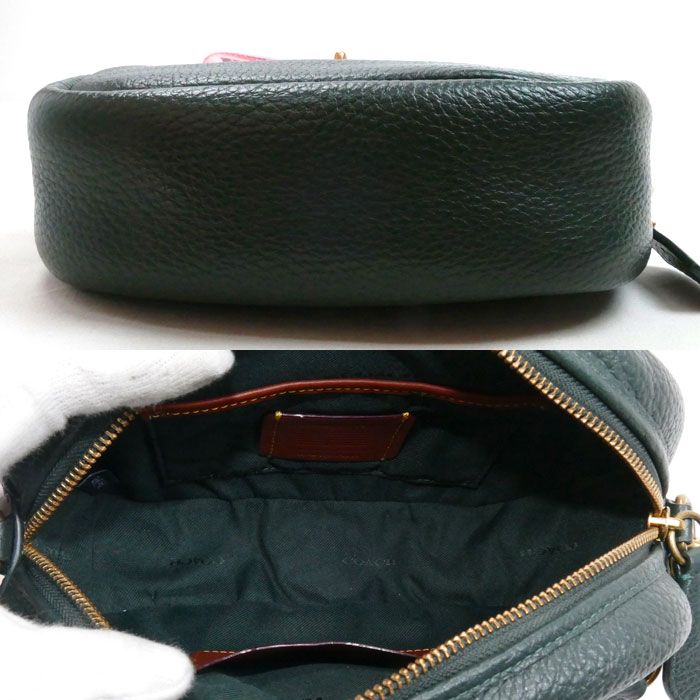 COACH コーチ カメラバッグ ショルダーバッグ グリーン C4813  