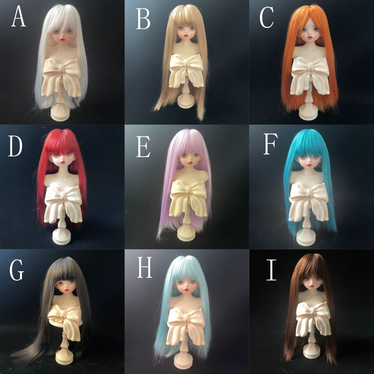 人形ドールウィッグ 未使用 ウィッグ コスプレウィッグ ドール