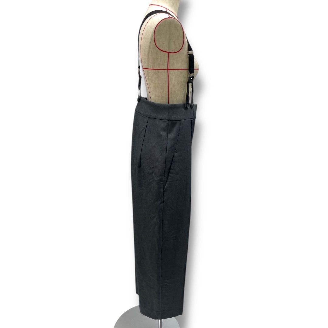 ストラップワイドパンツ サスペンダー