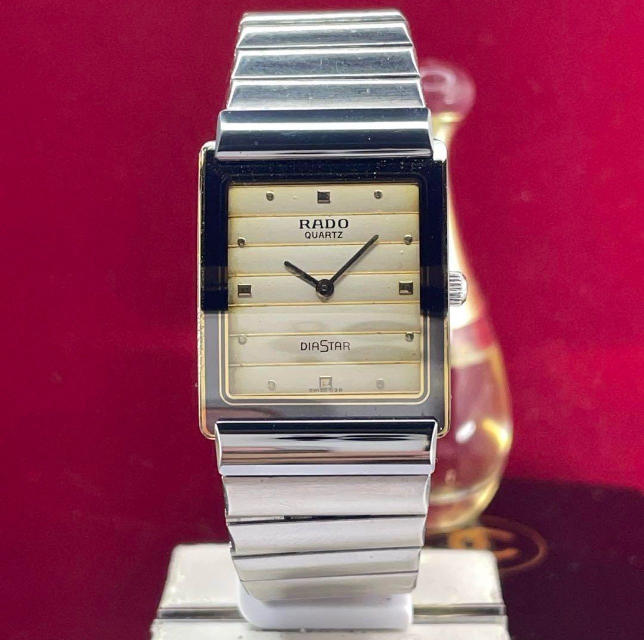 90s 最高級 RADO DIASTAR クォーツ 電池交換済 スイス製 腕時計 正美堂時計店 - スイス 時計/懐中時計/通販 90s 最高級 RADO DIASTAR