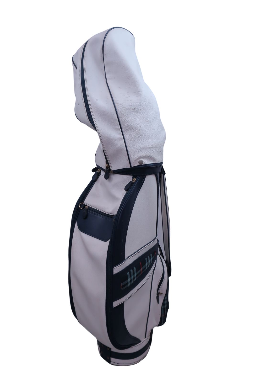 BURBERRY GOLFバーバリーゴルフキャディバッグ ベージュ レッド 赤