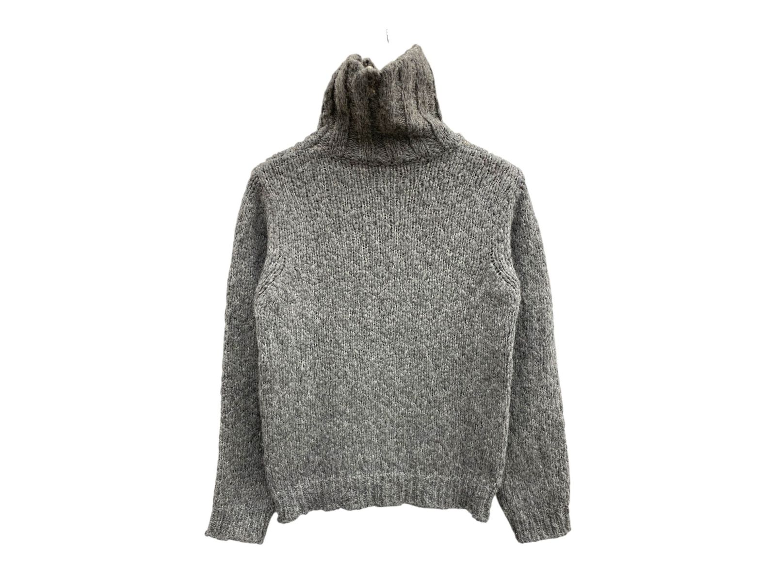 morgano モルガーノ カシミヤ タートルネック ニット 44 タグ付き morgano(モルガーノ) ニット タートルネックセーター 44 グレー