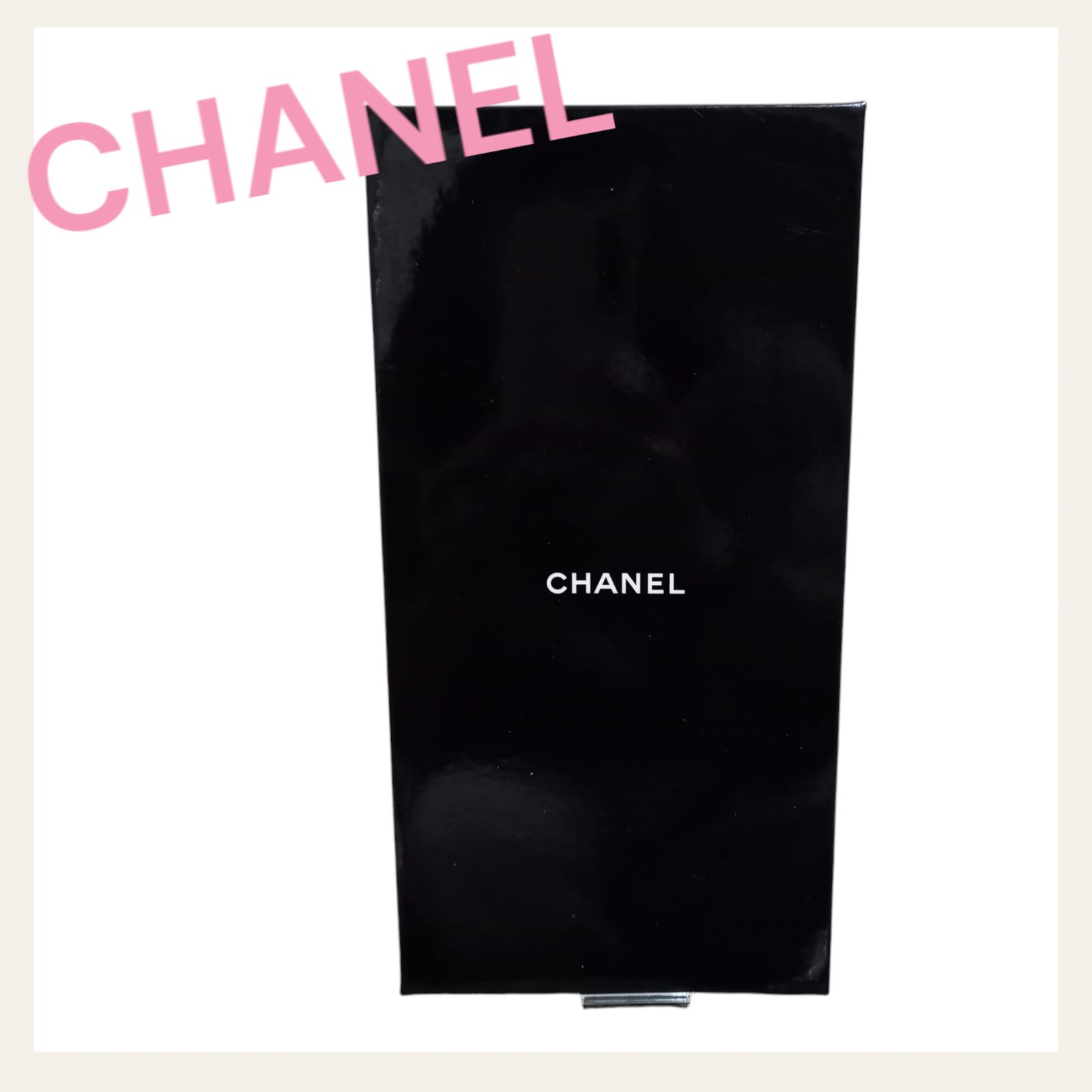 CHANEL　シャネル　ハンドミラー　ノベルティー　ブラックミラー
