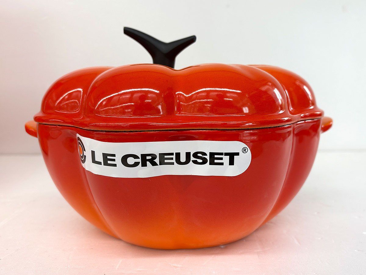 送料無料】LE CREUSET ルクルーゼ ココット パンプキン 両手鍋 22cm