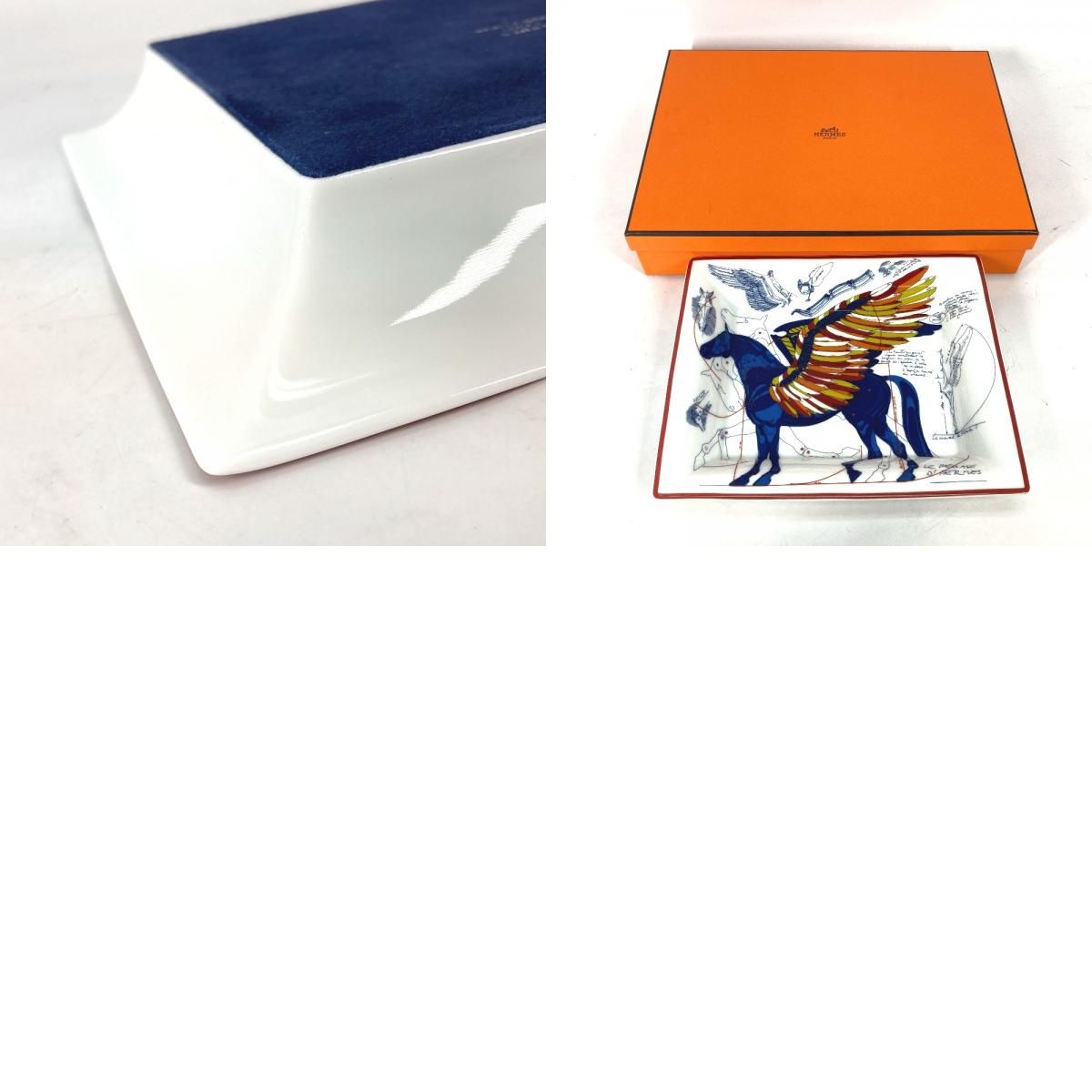 HERMES エルメス 灰皿 ヴィド ポッシュ 《ペガサス》 アッシュトレイ