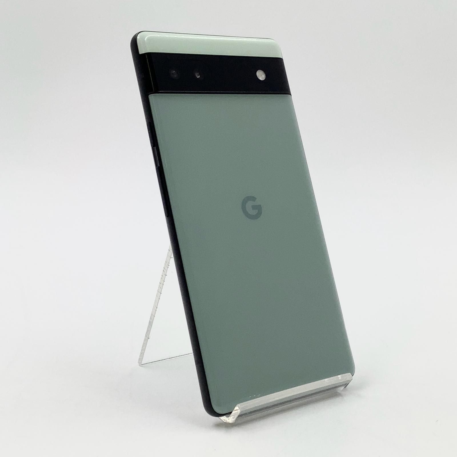 Google Pixel 6a 本体　セージ　128GB Google Pixel 6a 128GB セージ au 白ロム【難有】【最速発送