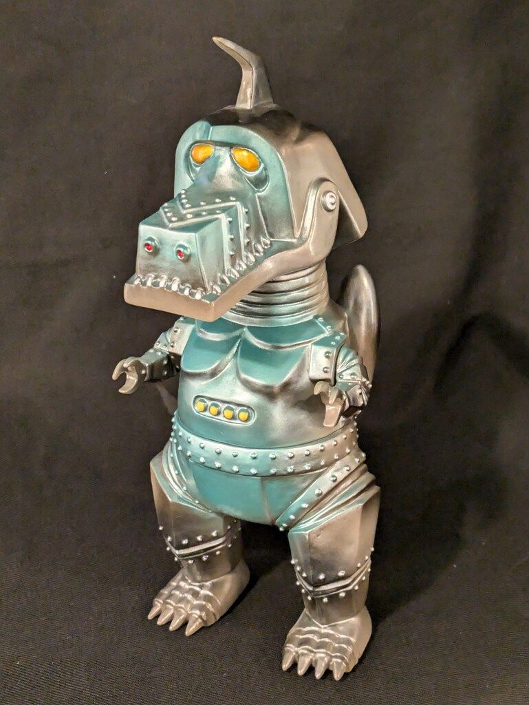 COJICA TOYS 恐竜獣シリーズ メカチラボ(灰成型/銀/メタリックグリーン)