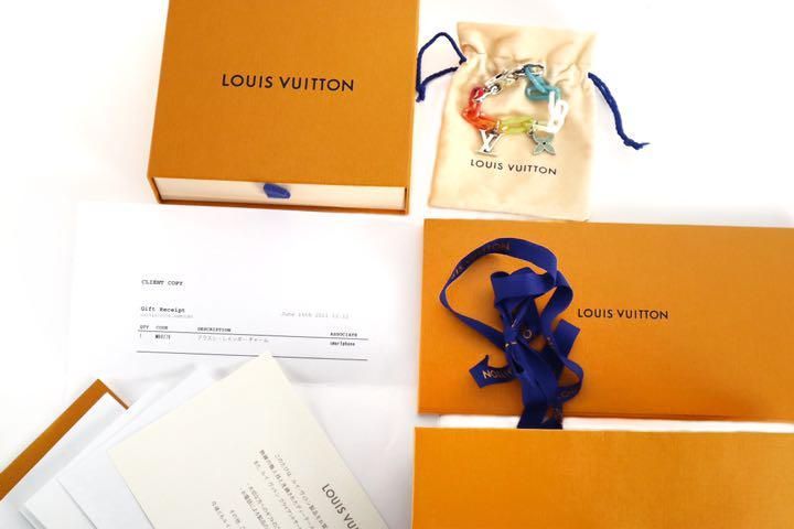 Louis Vuitton ルイヴィトン ブラスレ・レインボーチャーム 2021
