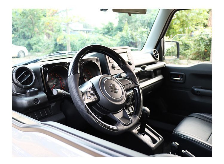 2019-2025年式ジムニーJB74用スポーツステアリングカバー