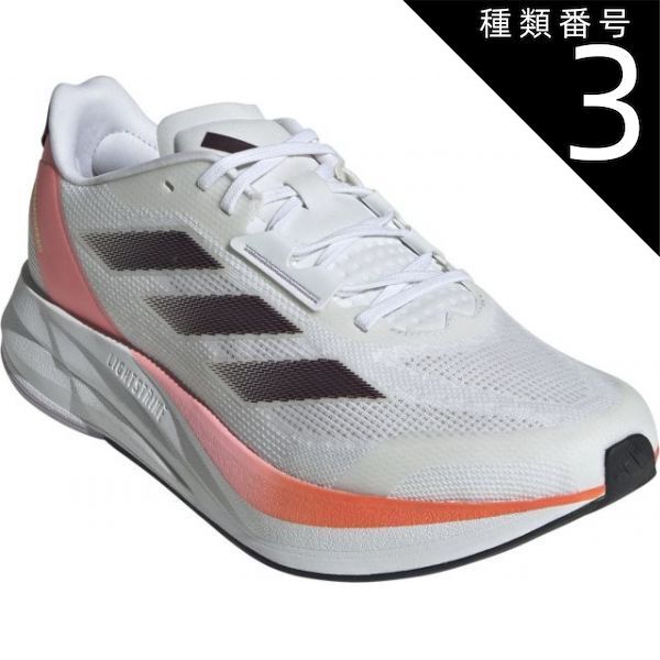 種類3：ﾌｯﾄｳｪｱWHT/ｵｰ/245(4067889132303) adidas(アディダス) IF1205 43 ADIZERODURAMOSPEEDM デュラモ スピード／ DURAMO SPEED