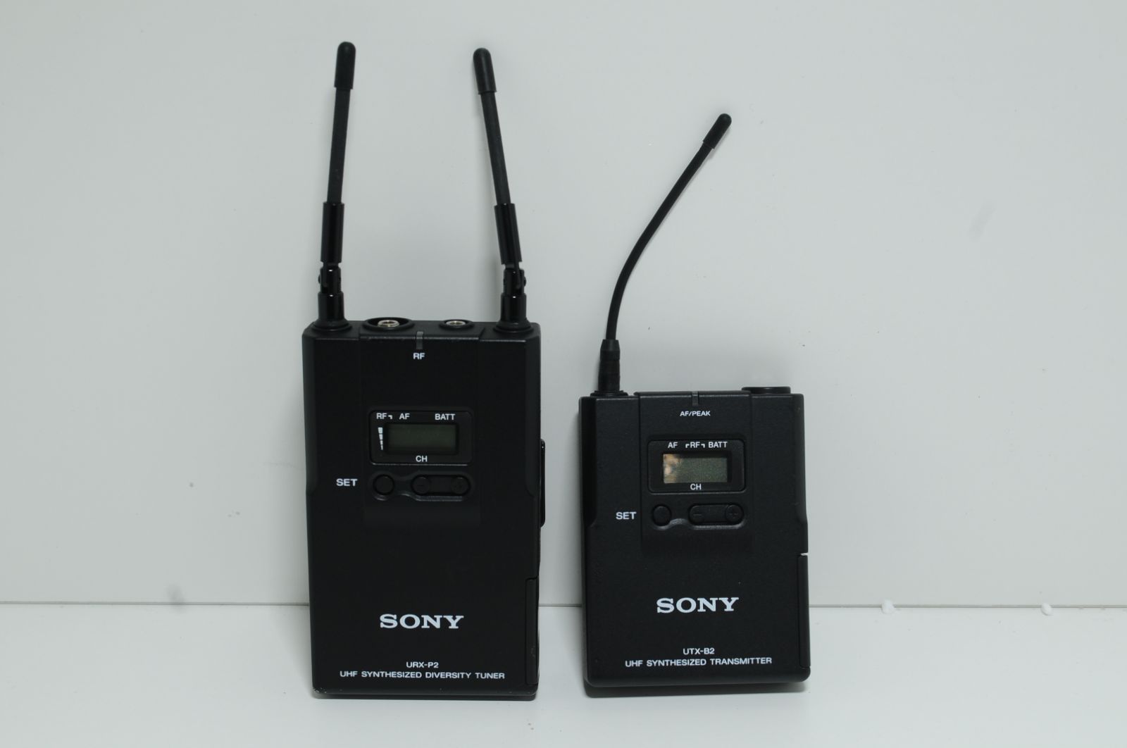 美品 SONY ソニー UTX-B2 URX-P2 ワイヤレスマイクロホン 動作