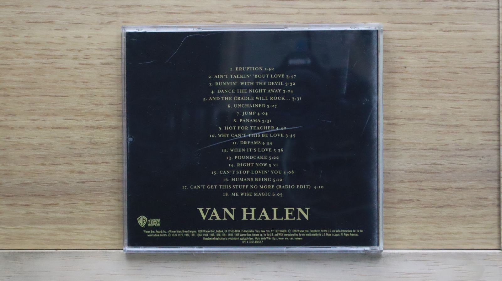 国内盤CD☆ヴァン・ヘイレン/Edward Van Halen□ グレイテスト・ヒッツ 