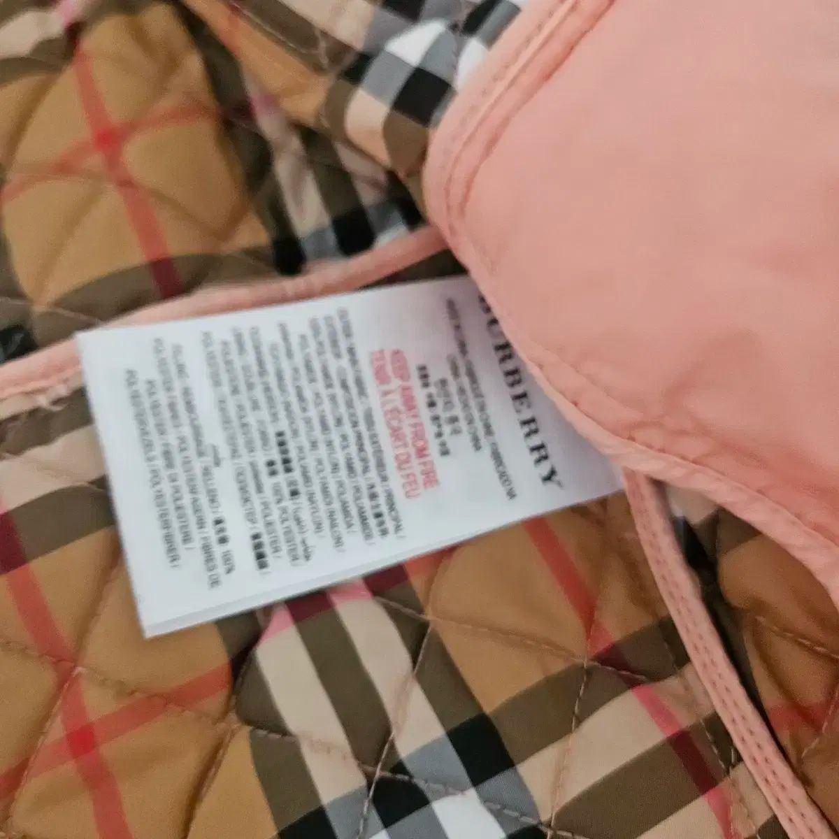  バーバリーキッズ キルティング 6 Y その他 ジャケット ブルゾン