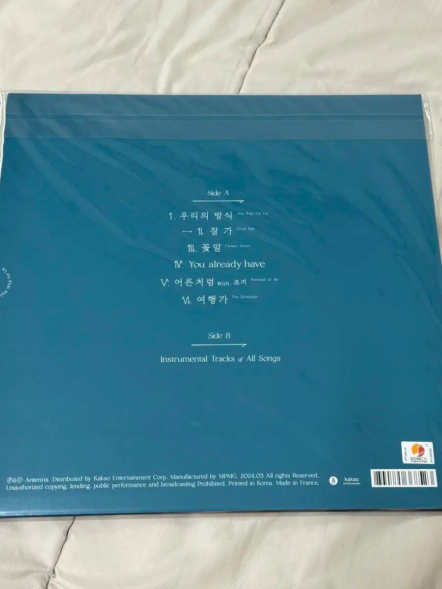 クォン ジンア 私たちのもの 数式 LP ヴァイナル ビニールレコード アルバム