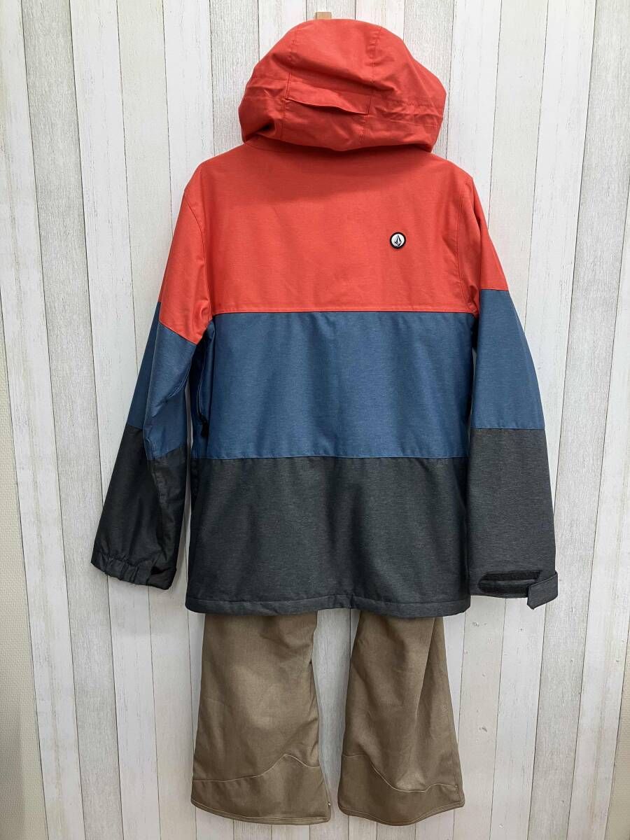 3281【美品】ボルコム ジャケット 総柄 中綿入り スノボウェア