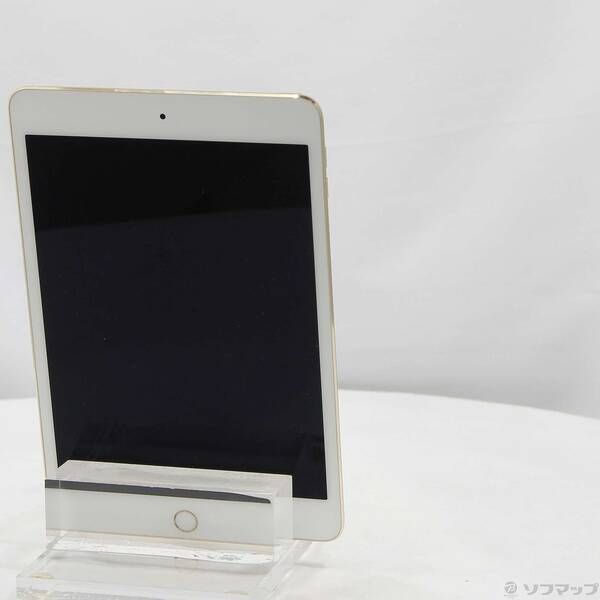 タブレット 〔品〕 iPad mini 4 32GB ゴールド MNY32J／A Wi-Fi【258】