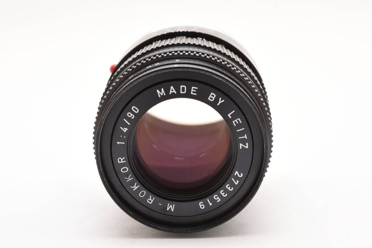 ミノルタ MINOLTA M ROKKOR 90mm F4　♯0992 MINOLTA M-ROKKOR 90mm F4 (CLE) – ねりま中古カメラきつね堂